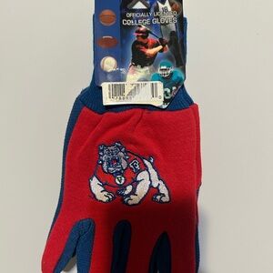 Greats Blue and Red Collegiate Gloves